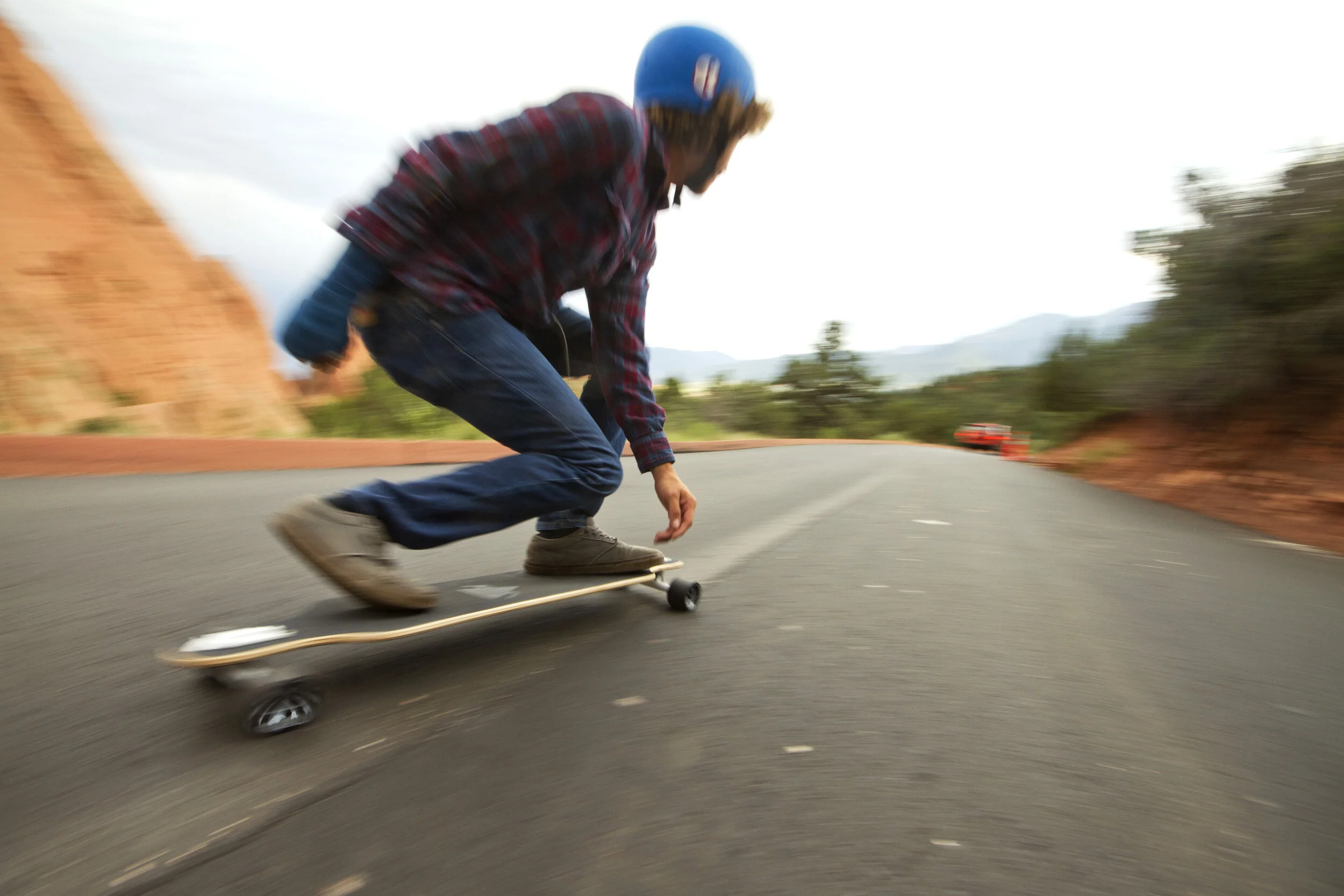 40004 - Atom Drop-Through Longboard - 40 Inch (Bamboo Tiki) — Atom